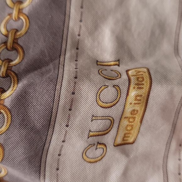 GUCCI silk scarf - Picture 1 of 5